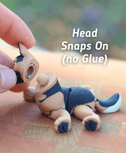 German Shepherd - Articulated Ludo Dog 3d model