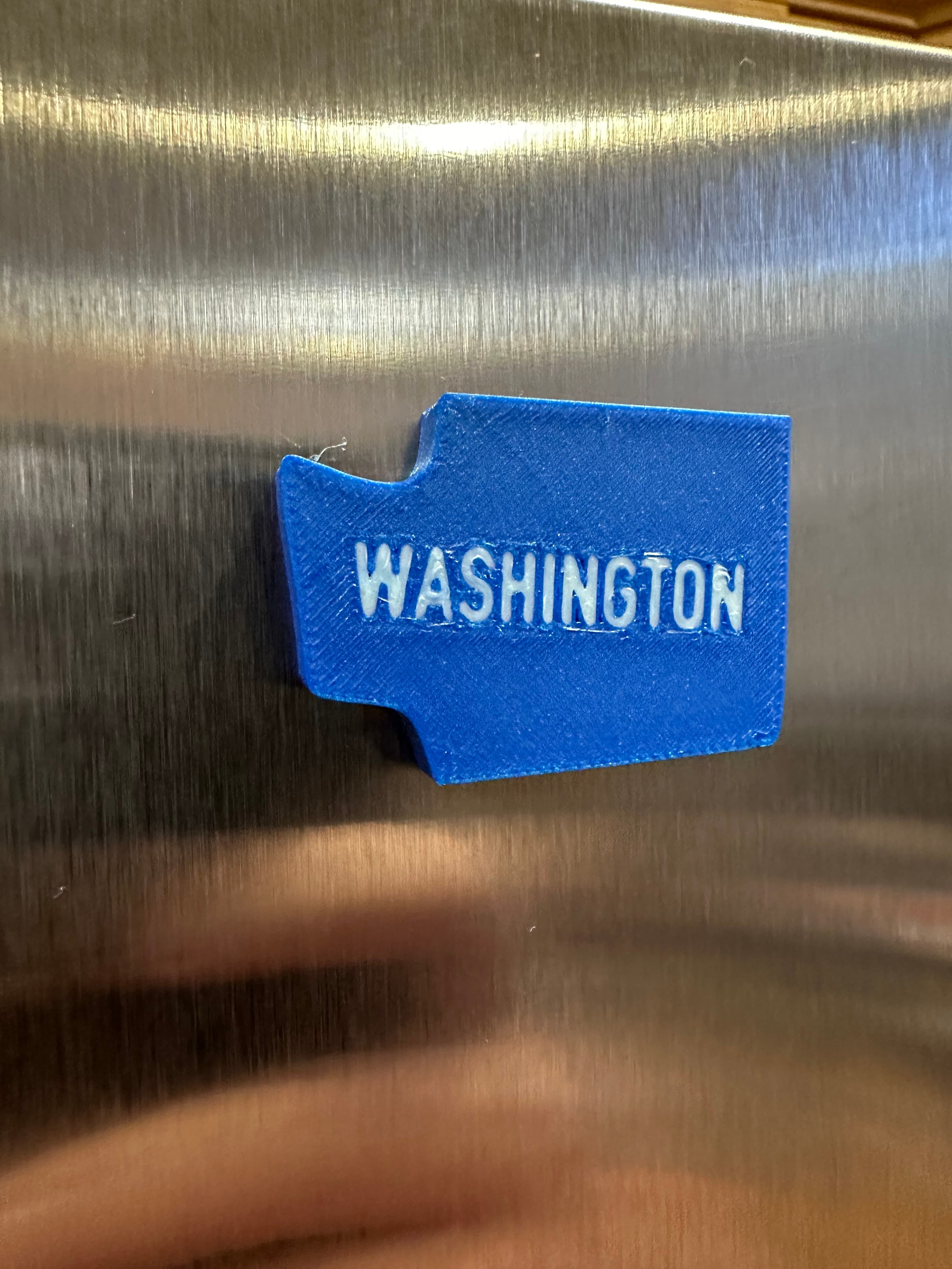 Merica Fridge Magnets - MMU version - Washington 3d model