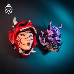 Oni no Geisha 3d model