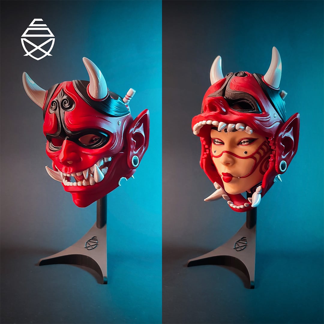 Oni no Geisha 3d model