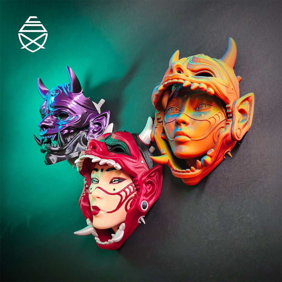 Oni no Geisha 3d model