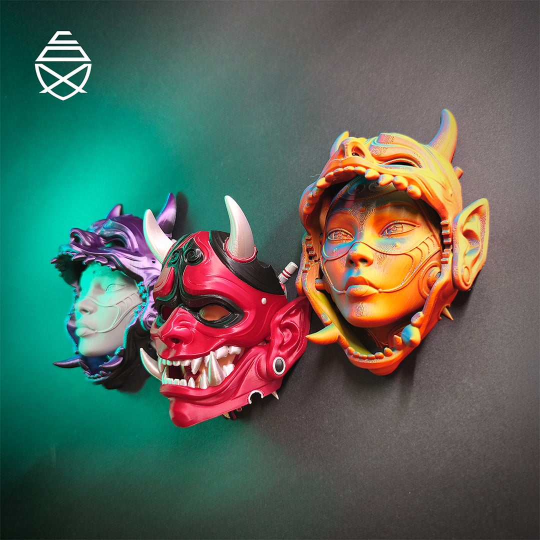 Oni no Geisha 3d model