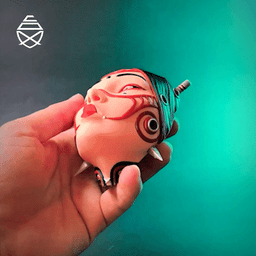 Oni no Geisha 3d model