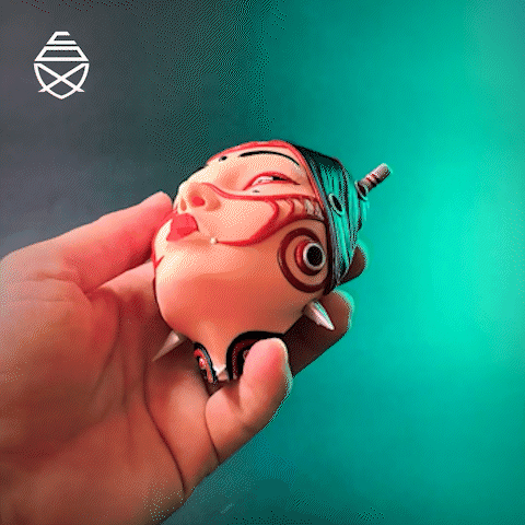 Oni no Geisha 3d model