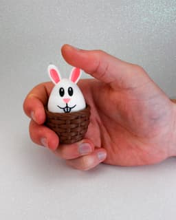 A Basket Full of Easter Fidget Clickers - Keychain 3d model