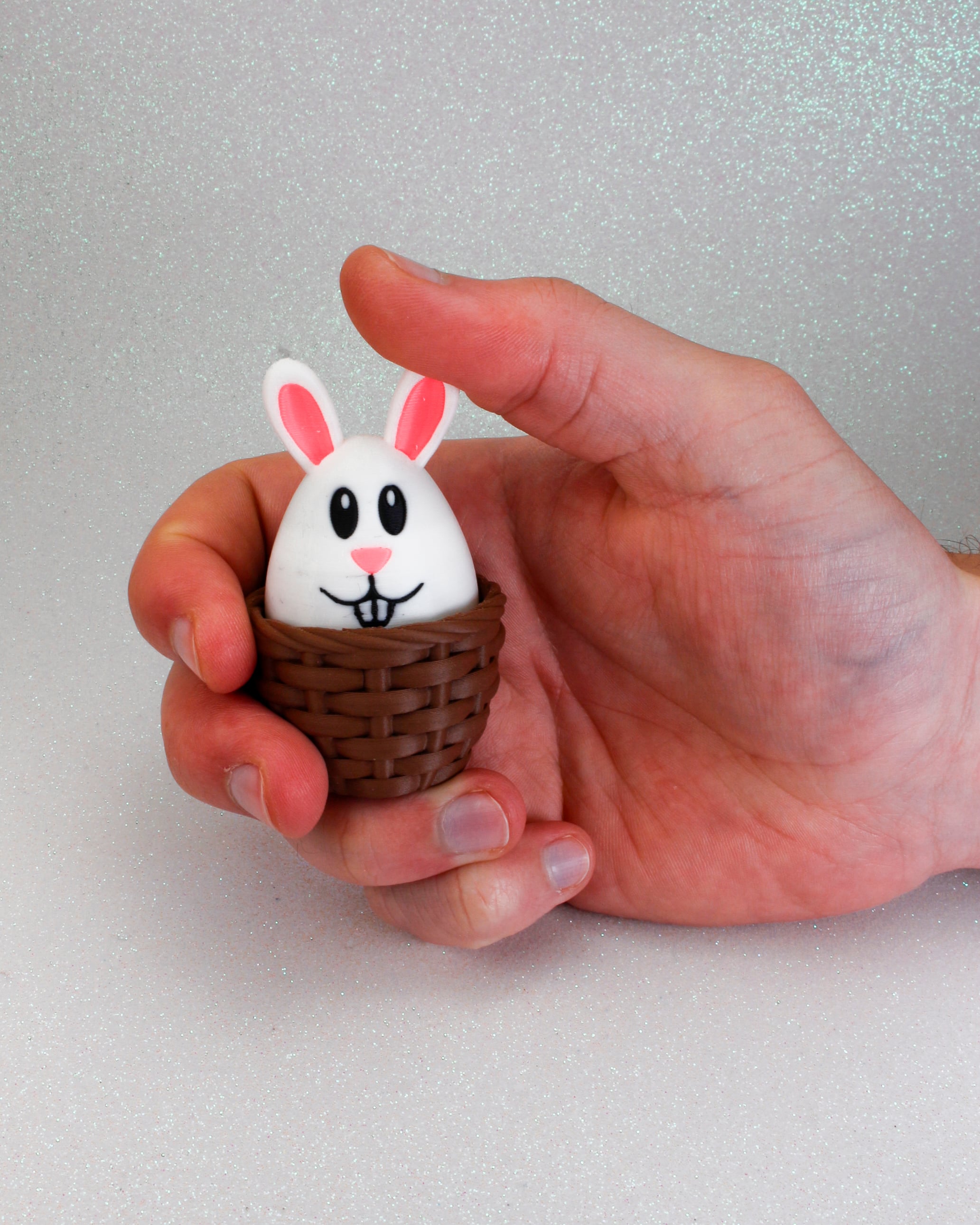 A Basket Full of Easter Fidget Clickers - Keychain 3d model