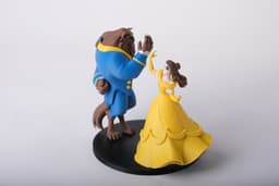Beauty and the Beast Figurine - Romantic Collectible 3d model