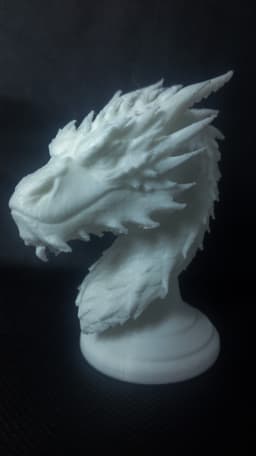 Smaug Bust 3d model