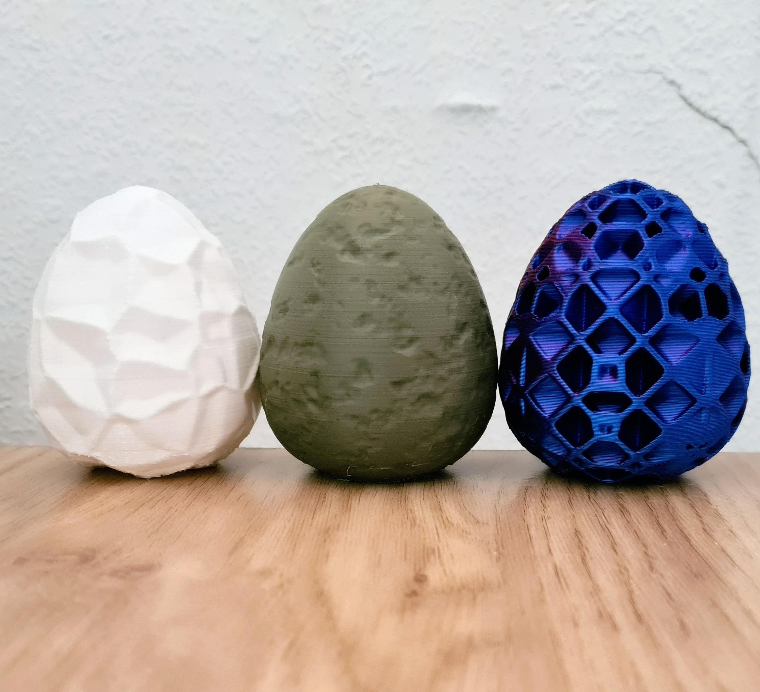 Crumpled (Easter) Egg 3d model