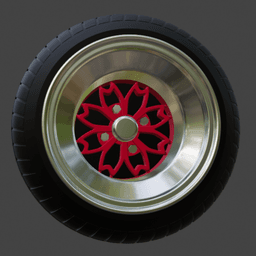Hayashi Yayoi wheels 1/64 JDM 3d model