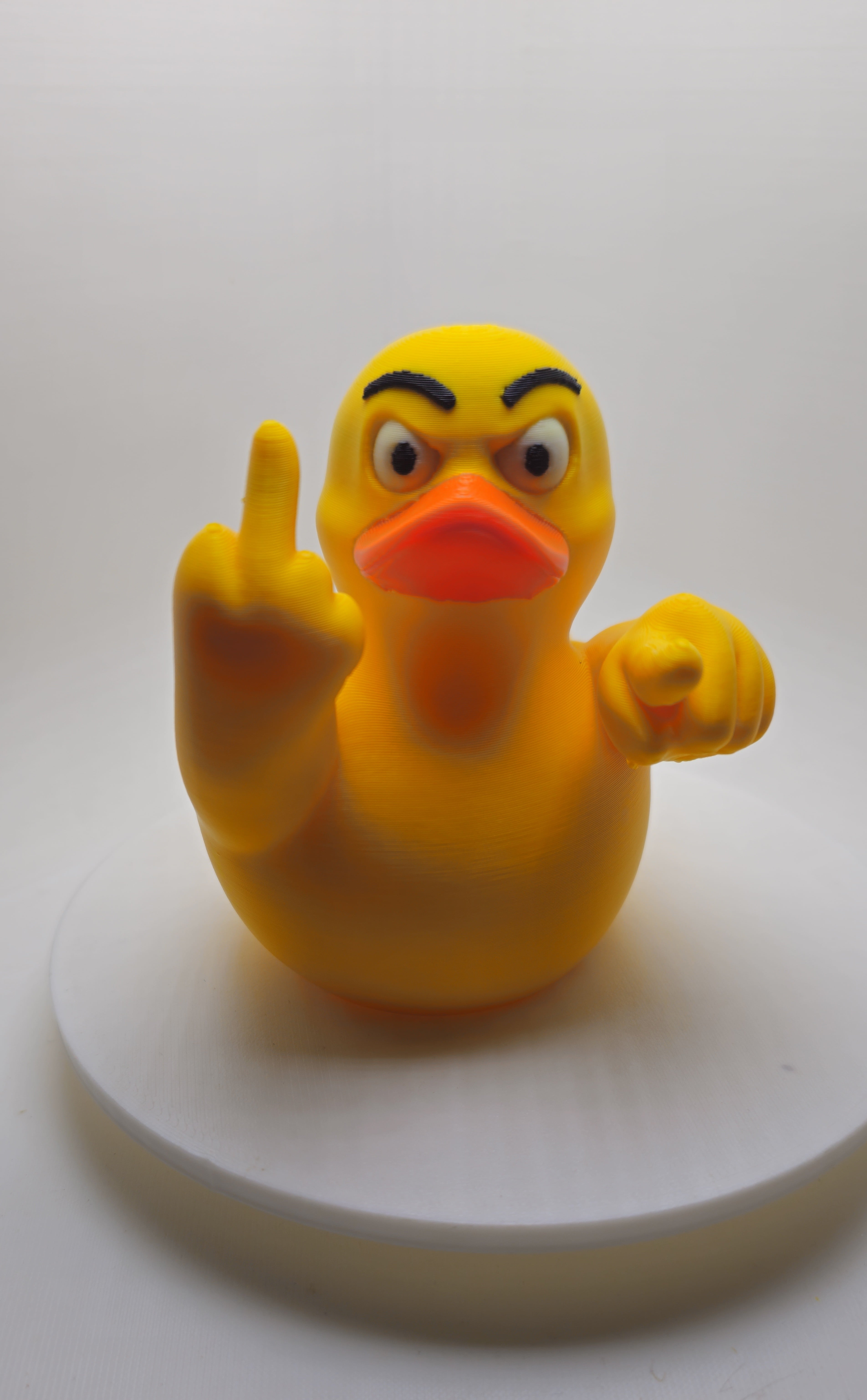 FSCK FInger Pointing Duck 3d model