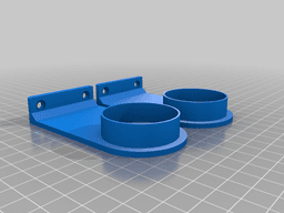 Universal & Simple Paper Towel Holder 3d model