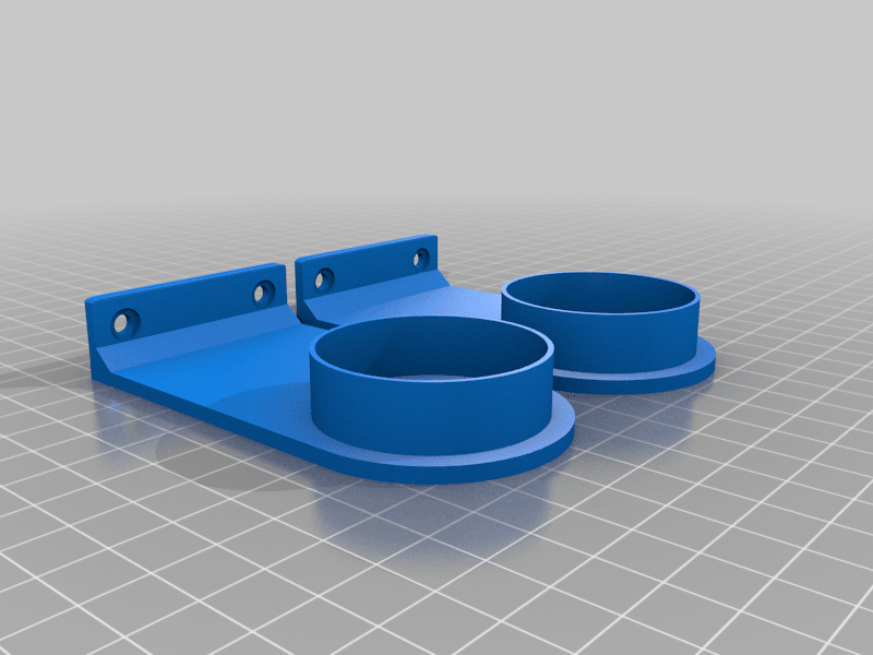 Universal & Simple Paper Towel Holder 3d model