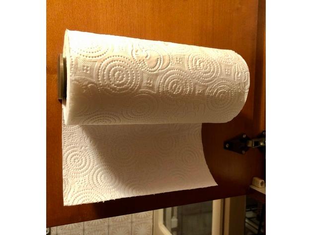 Universal & Simple Paper Towel Holder 3d model