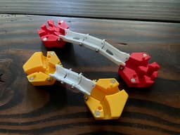Hextraction Combo Briddge Tiles - Lil and Big 3d model