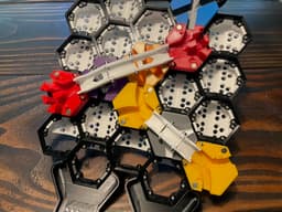 Hextraction Combo Briddge Tiles - Lil and Big 3d model