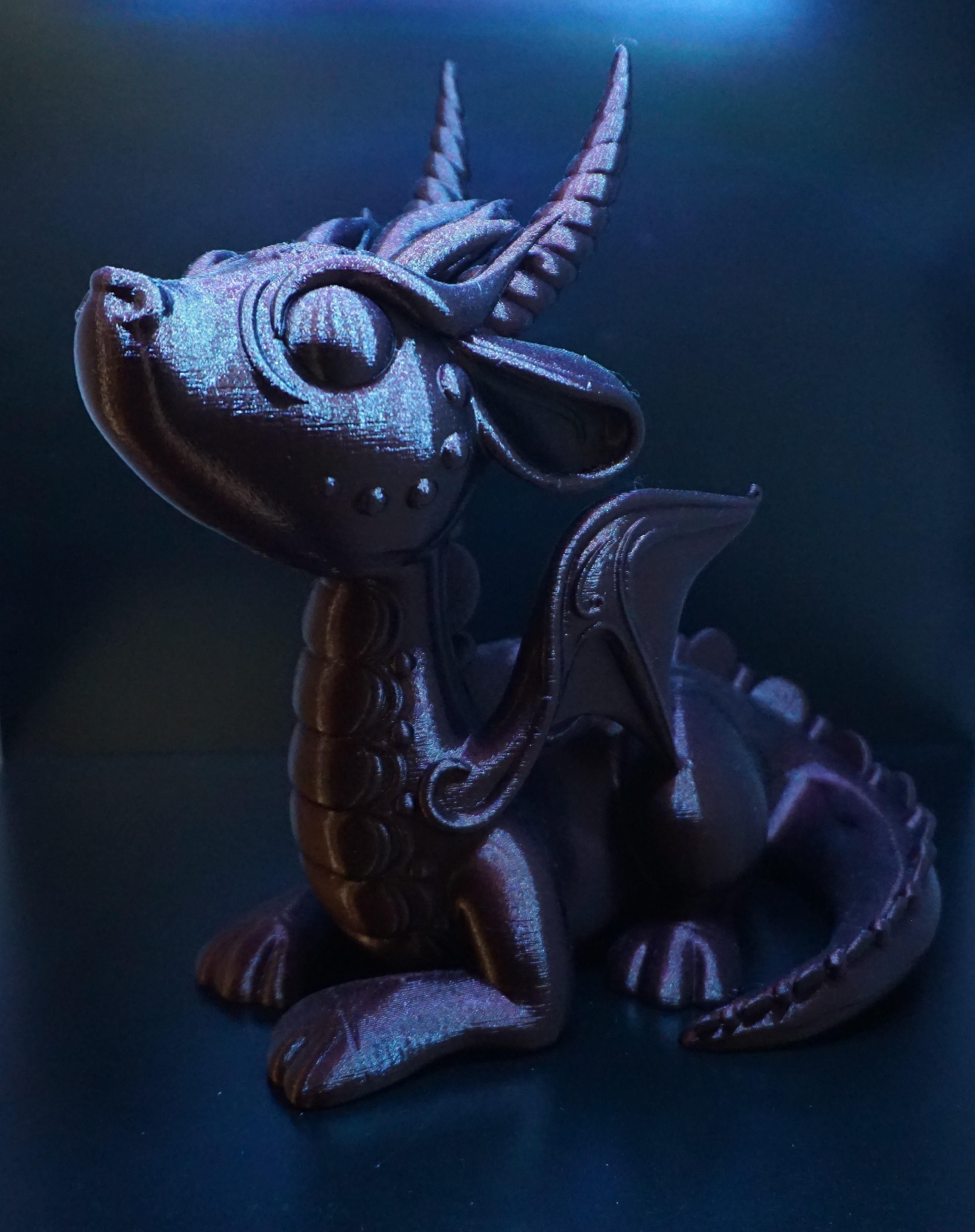 Ginger The Baby Dragon - Printed perfectly at 125% - 3d model