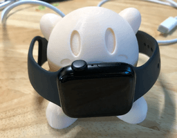 Kirby Apple Watch Charger.STL 3d model