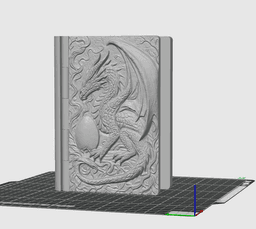 Guardian Dragon Book Box 3d model