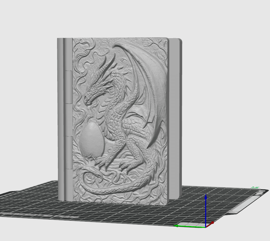 Guardian Dragon Book Box 3d model