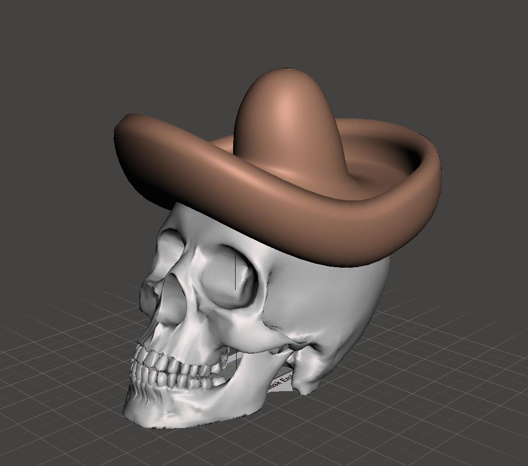 Mexican skull 3d model