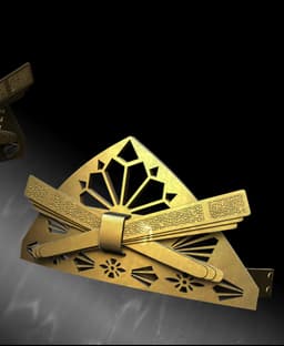 Kyoshi warrior crown 3d model