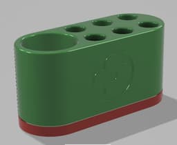 Tooth Brush Holder Tray 3d model