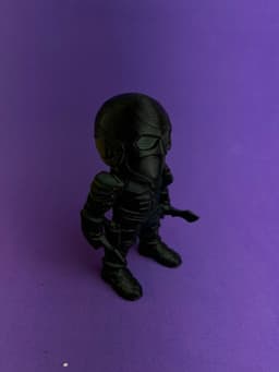 BLACK NOIR THE BOYS FLEXI TOY FAN ART 3d model