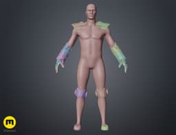 Robotman's Armor - DC 3d model