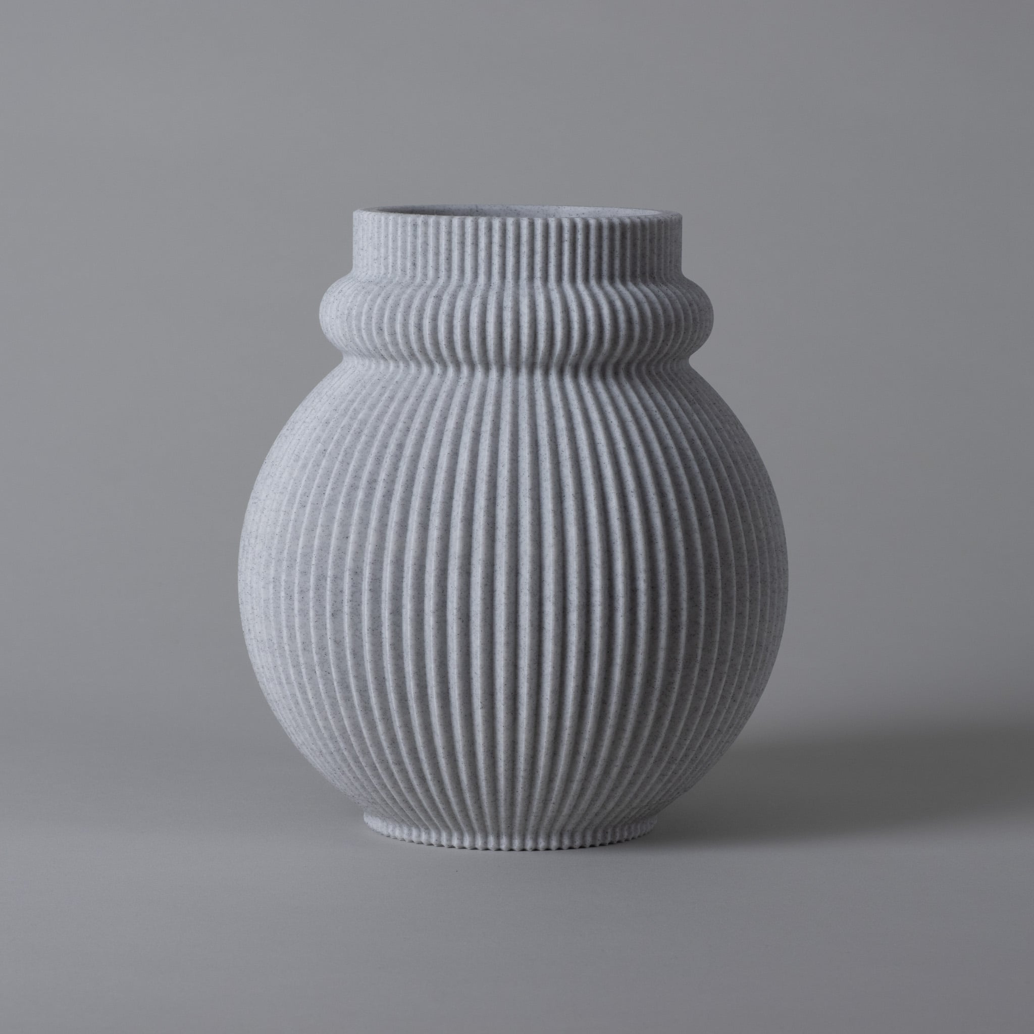 Vase SANDRA - Round Textured Vase 3d model