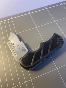 FoldX - Foldable multi-tool - Grip Shell 3d model