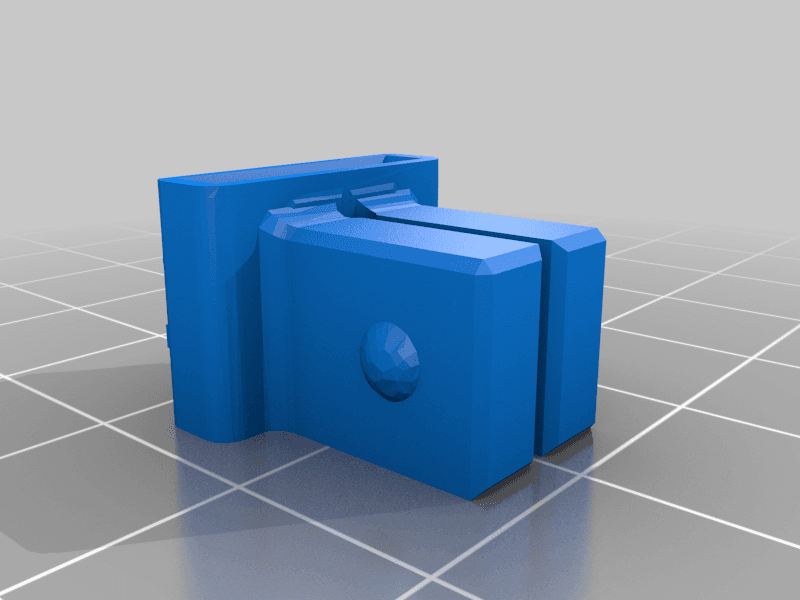 Socket Organizer - for 1/2" x 1/16" aluminum bar 3d model