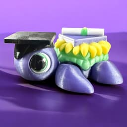 Graduation Turtle 3d model