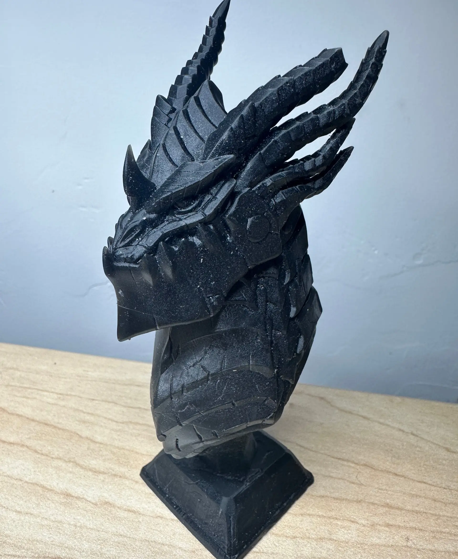 Printer: Anycubic Photon Mono X 6Ks
Resin: ABS-Like Resin Pro 2 (black)