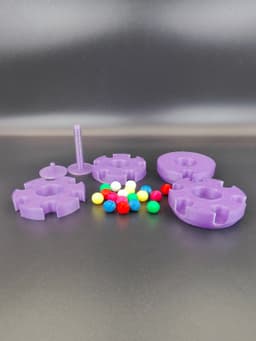 Color Match Puzzle 3d model