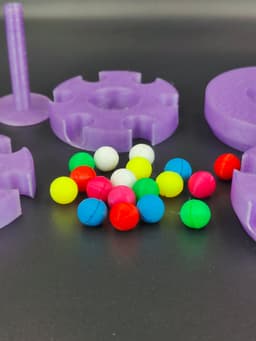 Color Match Puzzle 3d model
