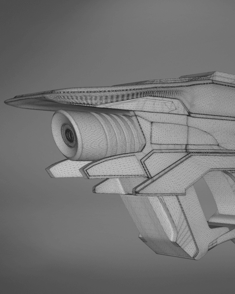 Vengeance Phaser - Star Trek 3d model