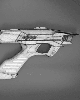 Vengeance Phaser - Star Trek 3d model