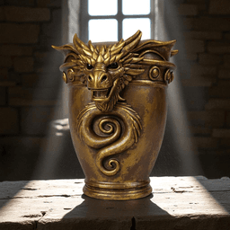 Dragon Guardian Bowl 3d model