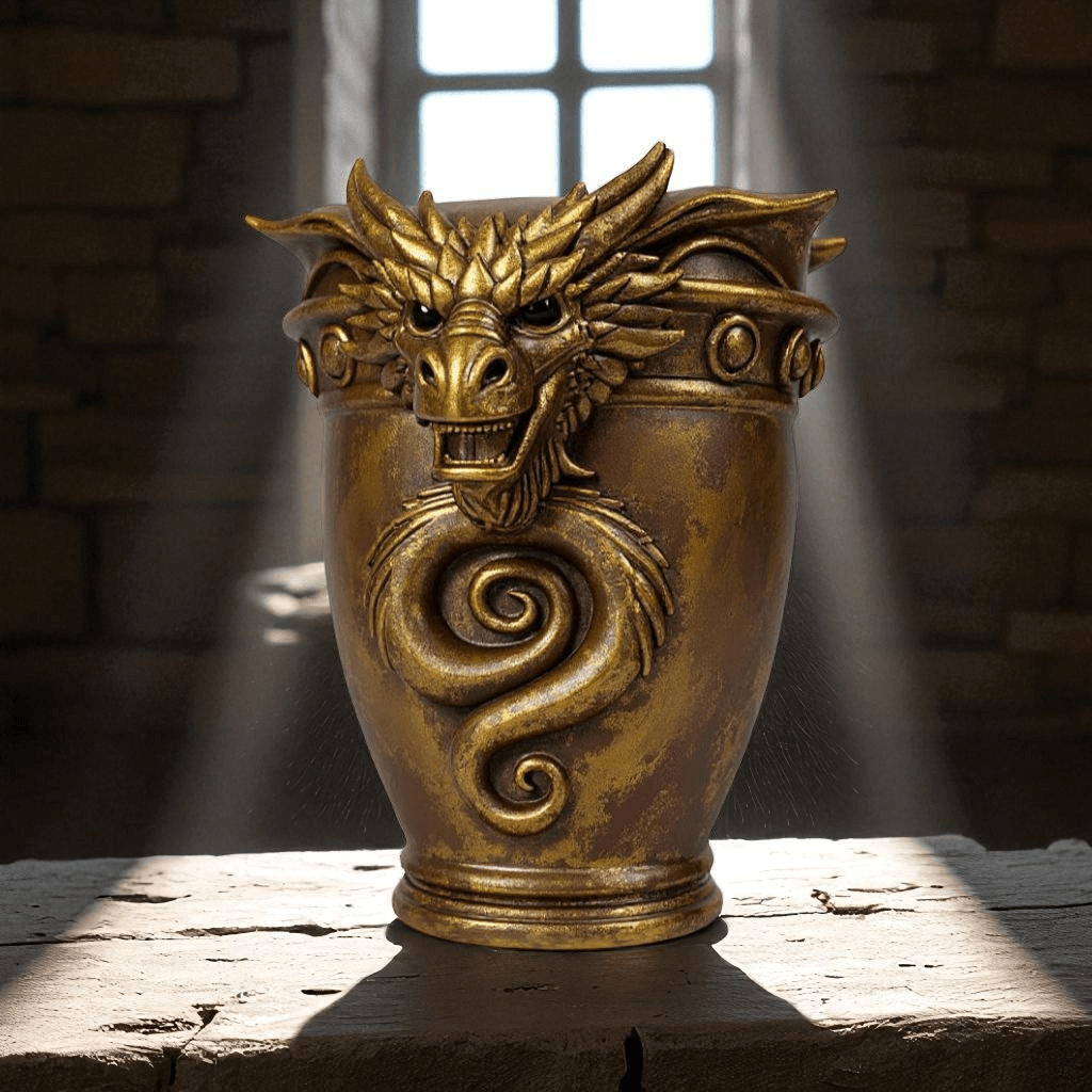 Dragon Guardian Bowl 3d model