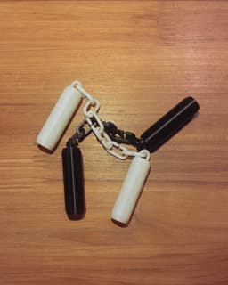 mini nun chucks(40 min, 9g) 3d model