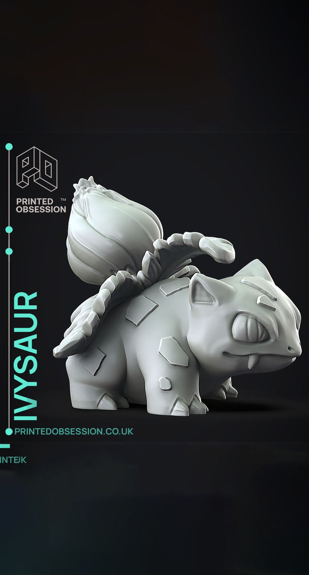 Ivysaur - Pokemon - Fan Art 3d model