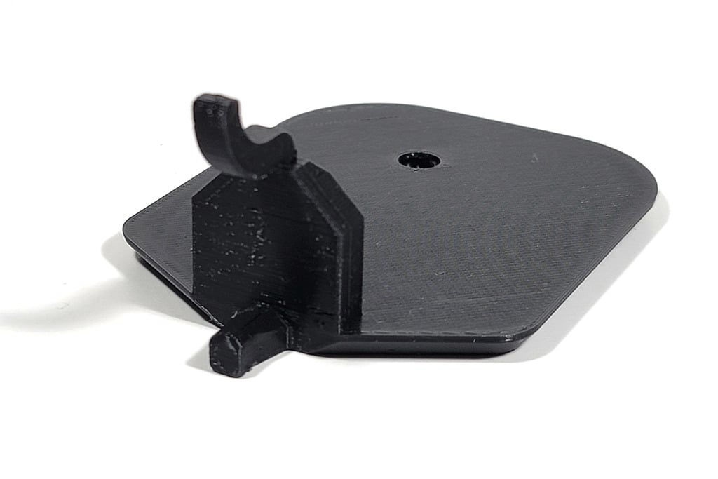 Webcam Pegboard Mount 3d model
