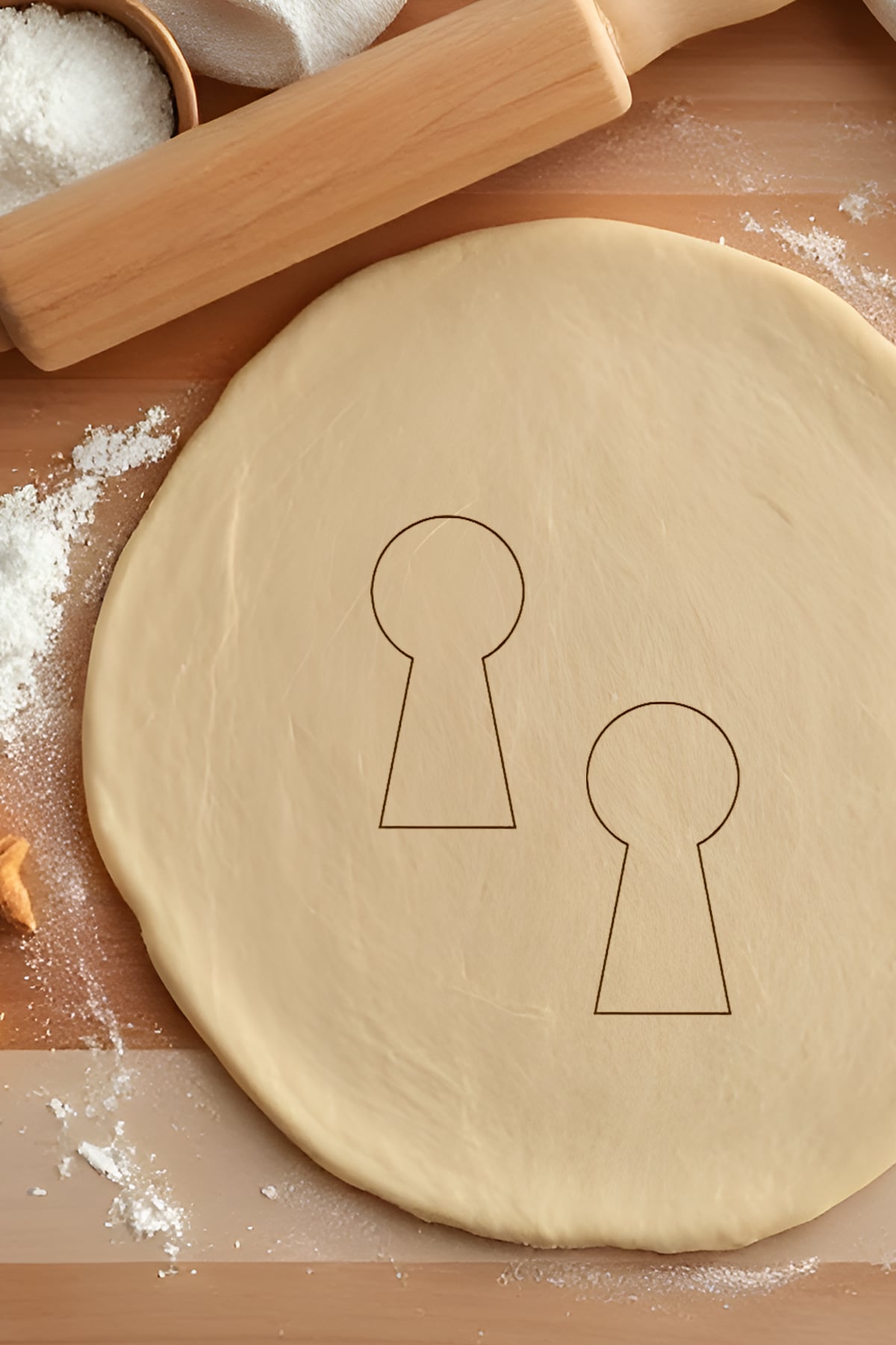 Cookie Cutter, Biscuit Cutter 3d model