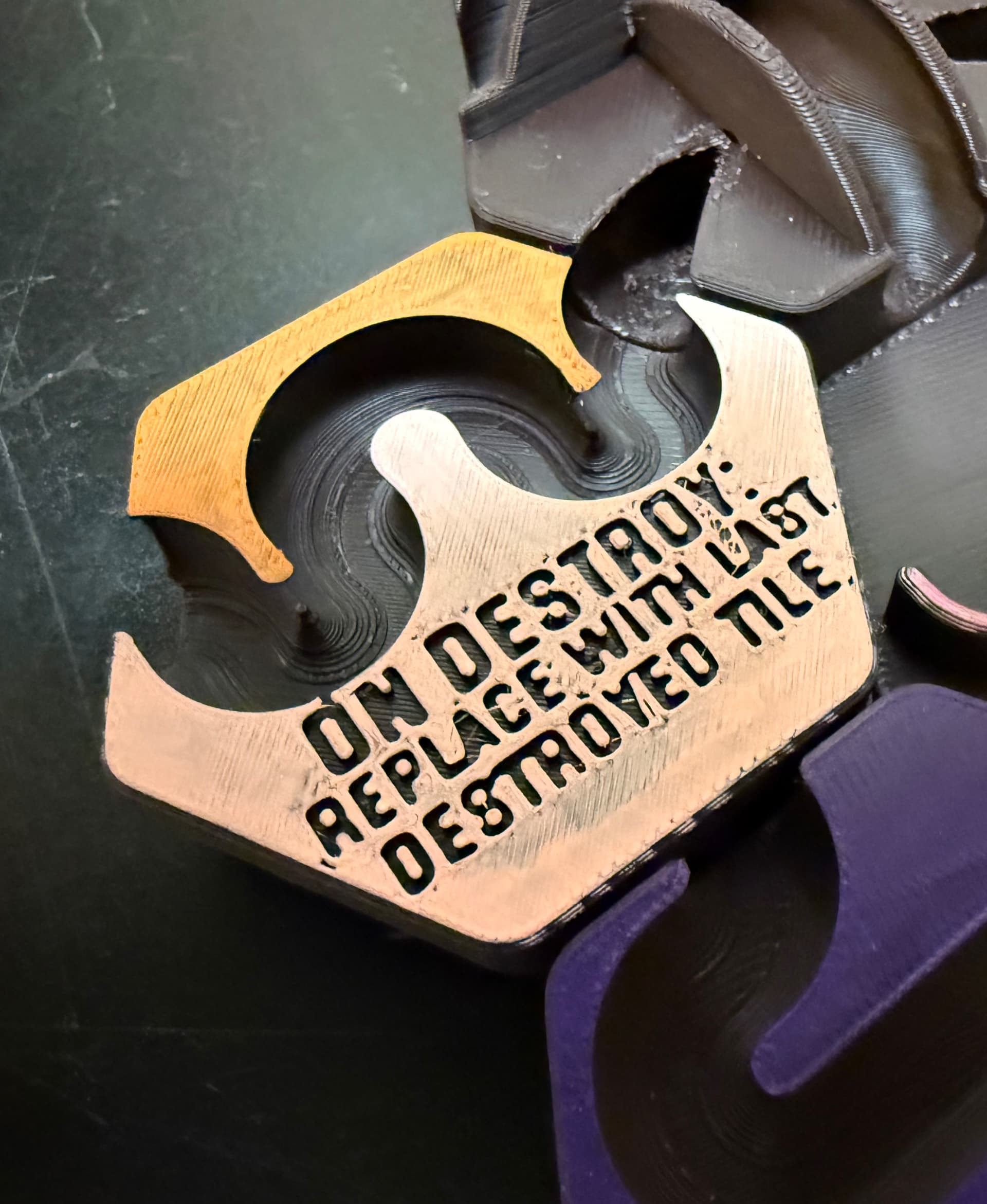 I love how you can't help but destroy it once it's in play. Thanks for the creative addition!