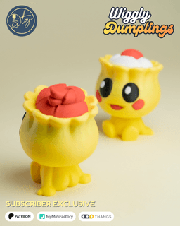 WIGGLY DUMPLINGS 3d model