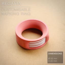 REGATTA | Napkin Rings, customisable 3d model