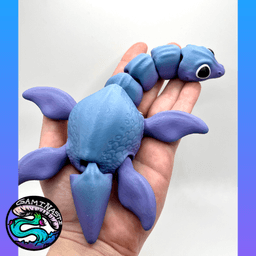 Plesiosaurus Flexi 3d model