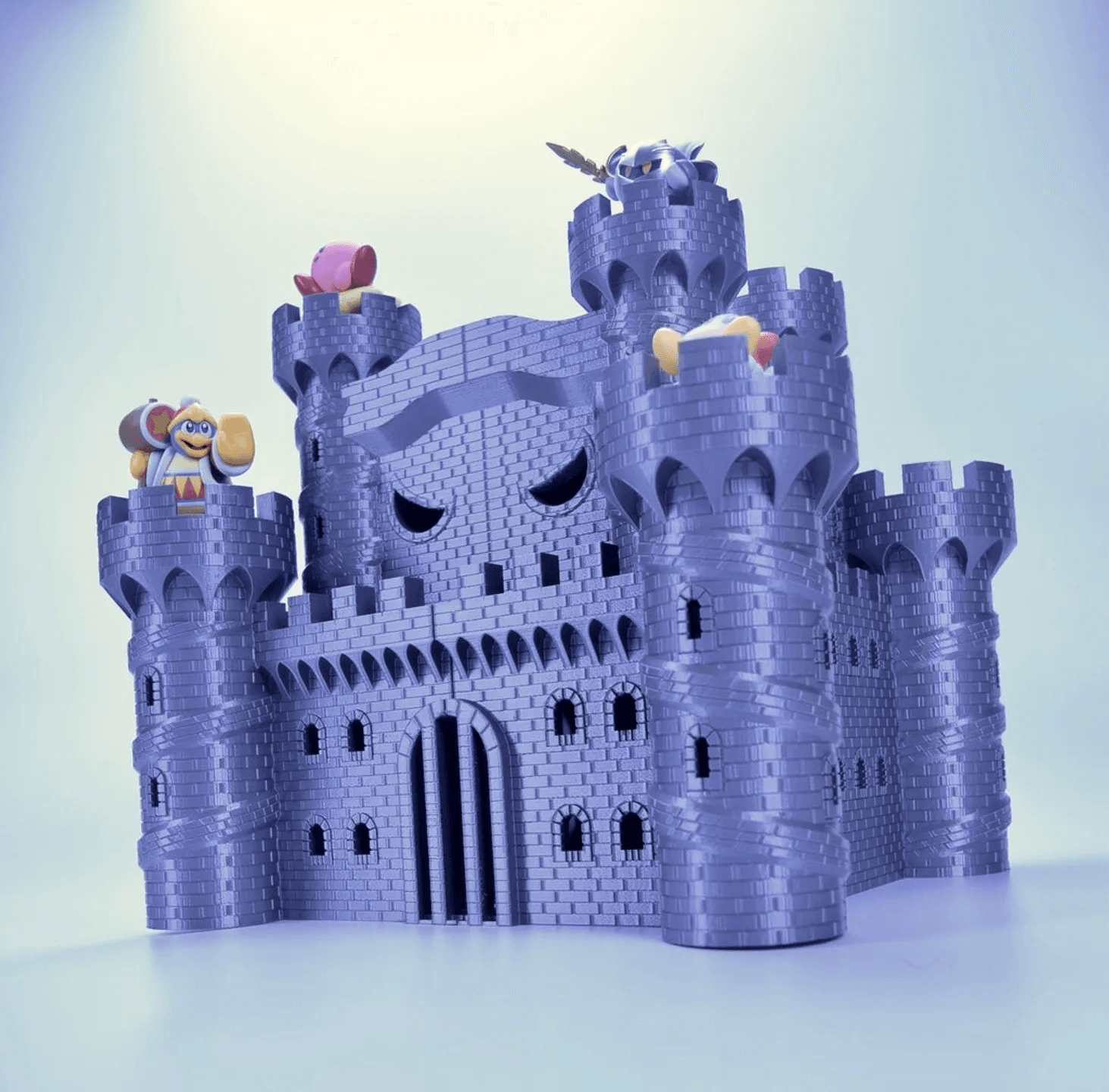 Castle Dedede-Amiibo Prop 3d model