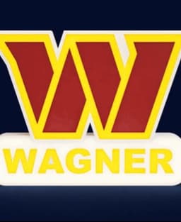 Washington Commanders Sign – LED Strip Compatible 3d model